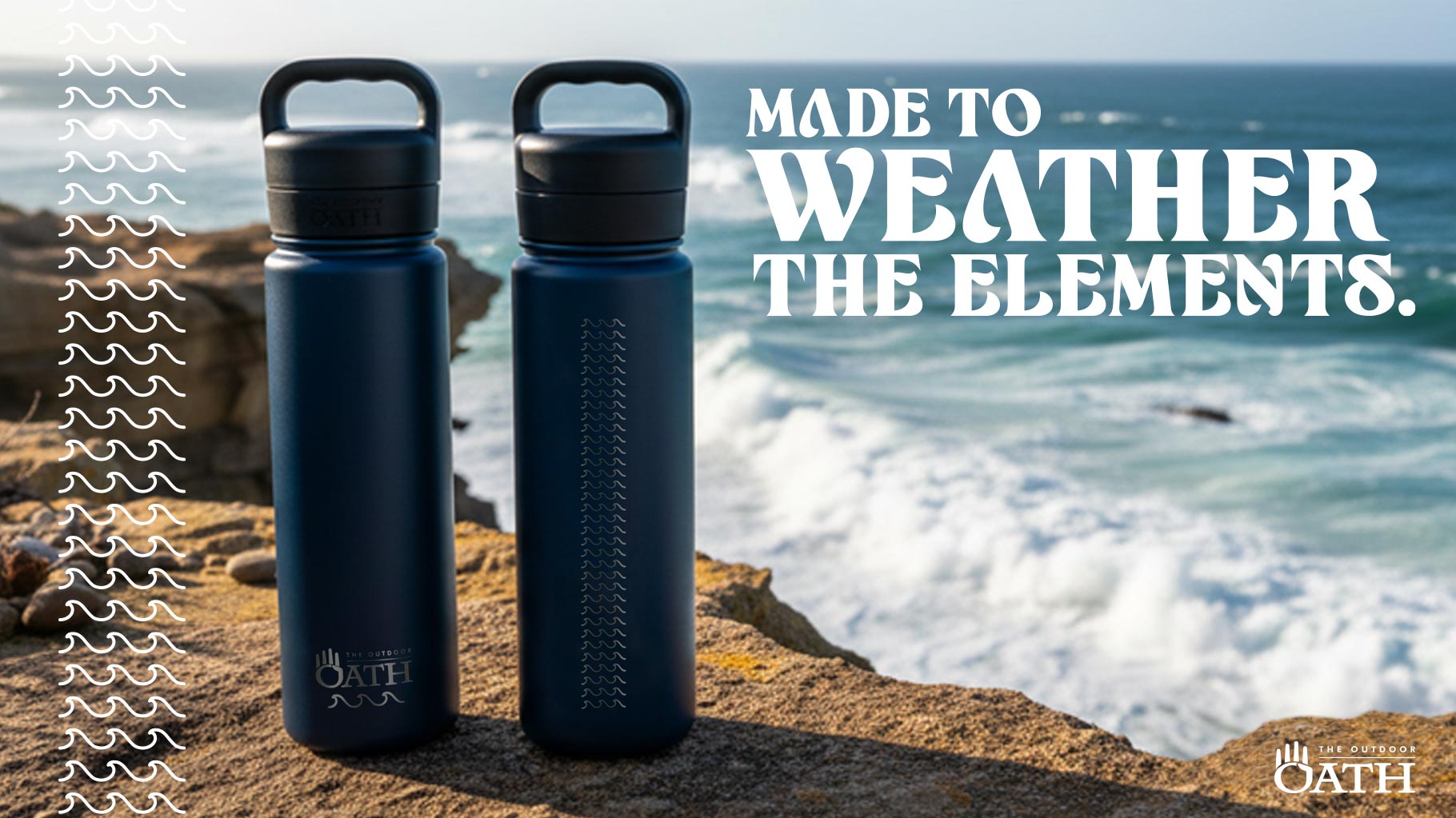 Tasman Blue Drink Bottle